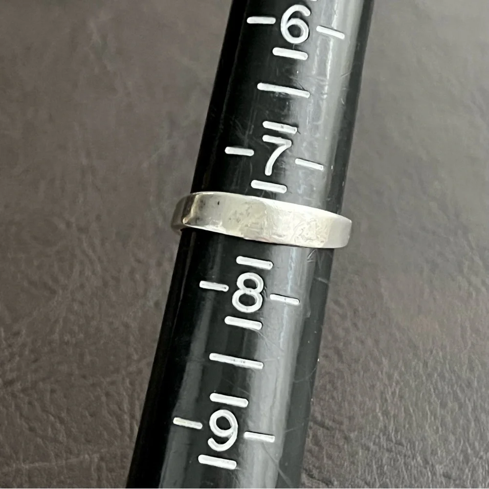 🔴SOLD🔴 Vintage Taxco Mexico sterling silver amethyst ring - Picture 9 of 11